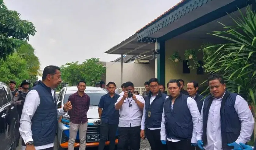 Penggeledahan BNN di Rumah Anggota Polisi Surabaya Terkait Jaringan Narkoba Sumut-NTB