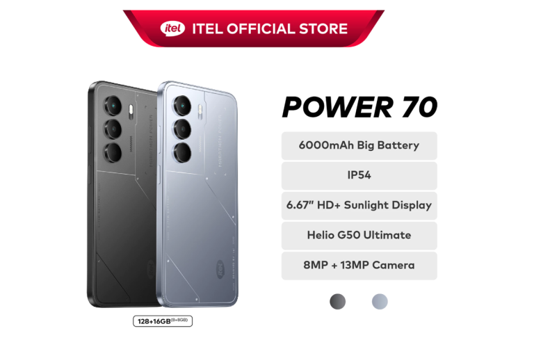 Itel Power 70 Resmi Diluncurkan di Indonesia, Smartphone Terjangkau dengan Kamera 13MP